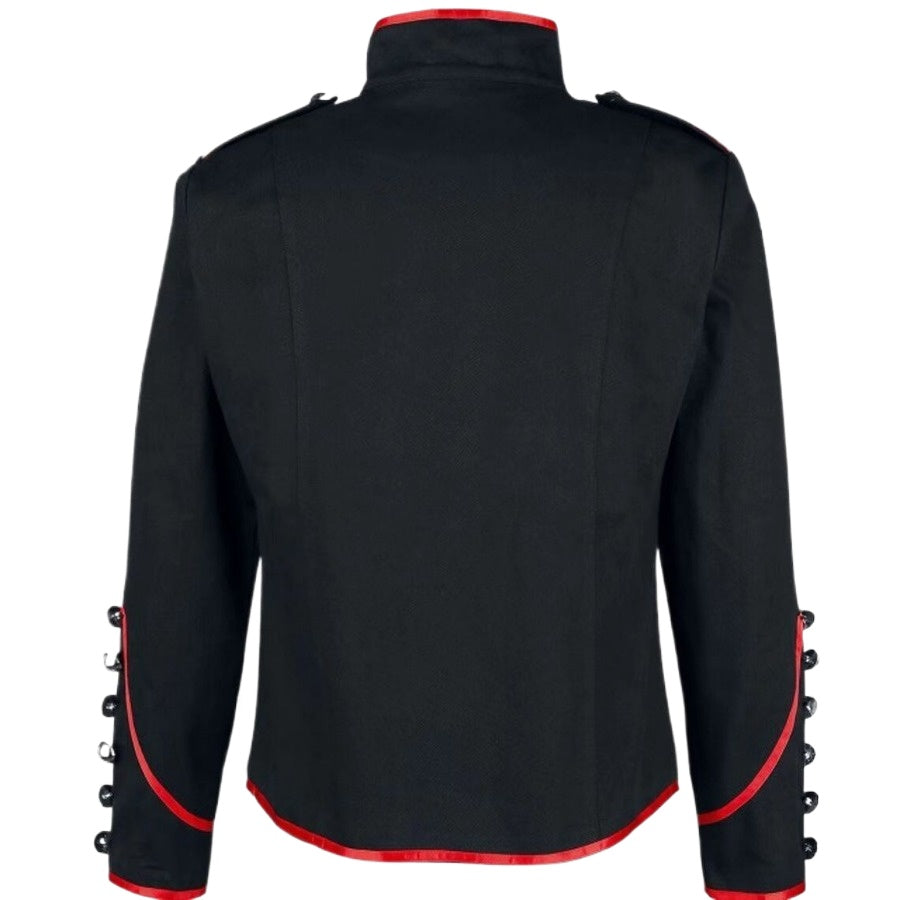 2025 Men's Medieval Steampunk Gothic Tops Jacket Vintage Stand Collar Cosplay Costume Rock Frock Coats Male Retro Punk Jackets