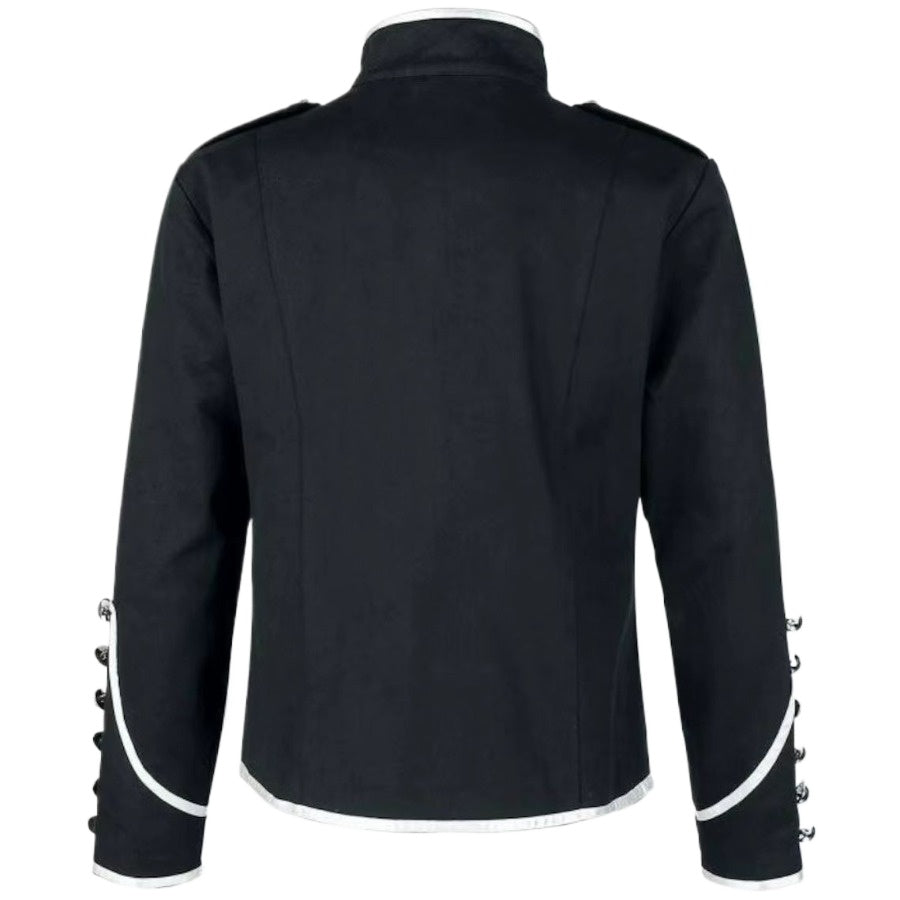 2025 Men's Medieval Steampunk Gothic Tops Jacket Vintage Stand Collar Cosplay Costume Rock Frock Coats Male Retro Punk Jackets